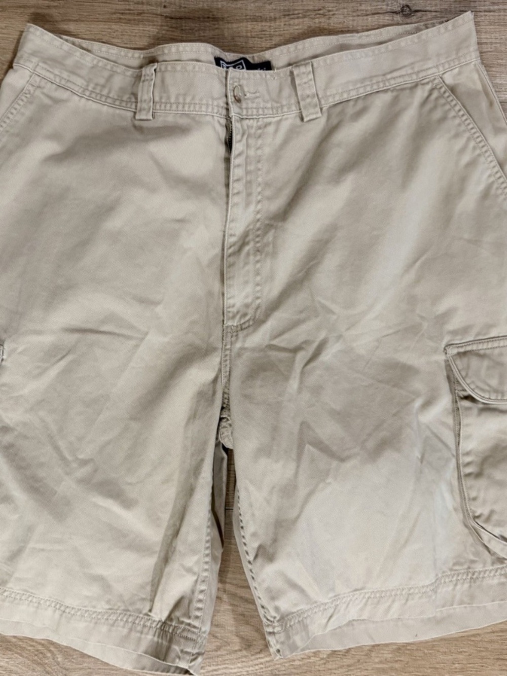 Vtg Polo Ralph Lauren Mens Khaki Cargo Shorts 38 x 10